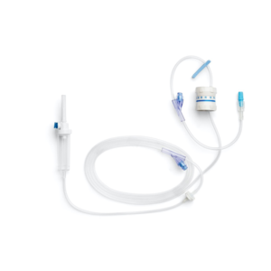 Standard Infusion Set with Solution Chamber and Filter